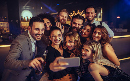 Selfie Group Party Photo Collection